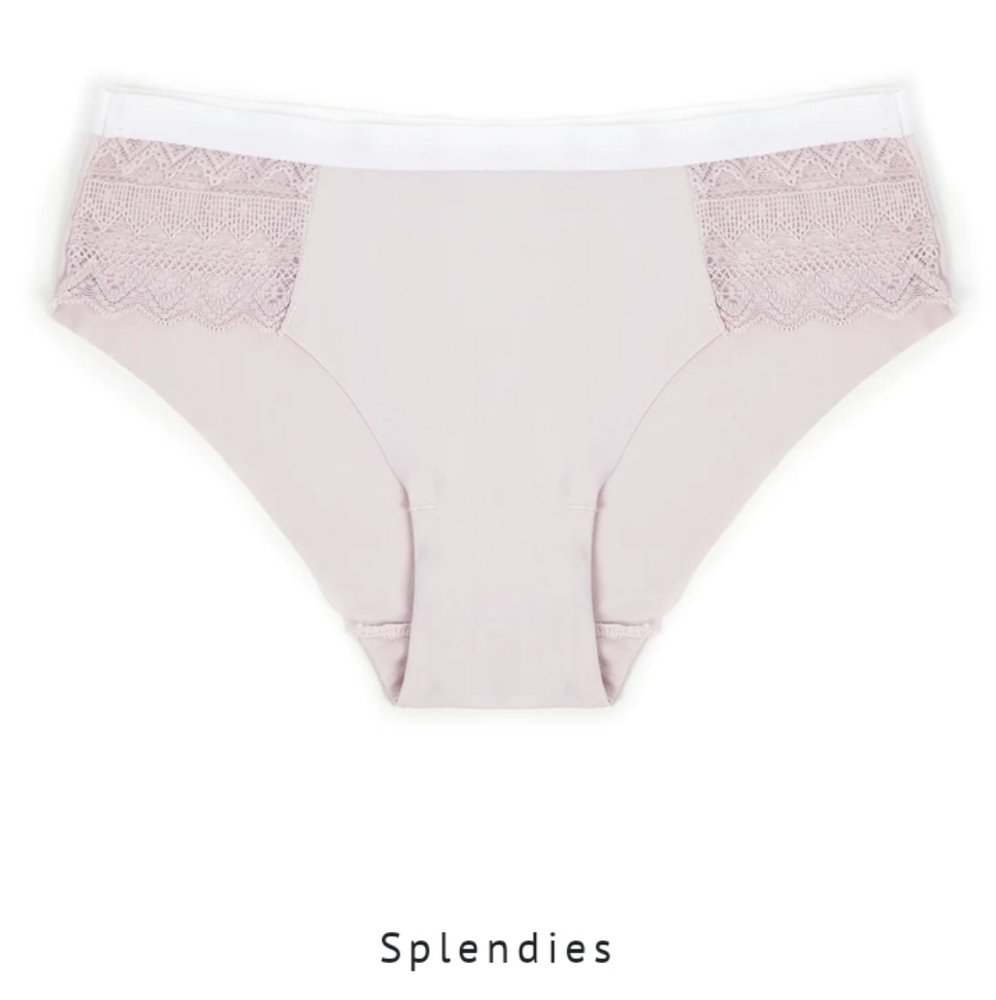 NWT 3X Splendies Kinsley LaserCut No Show Bikini